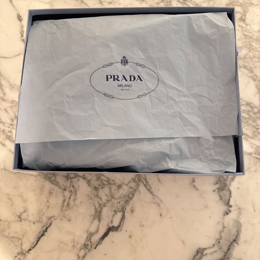 Prada Black Patent Leather Loafers with Metal Triangle Logo - Picture 8 of 9